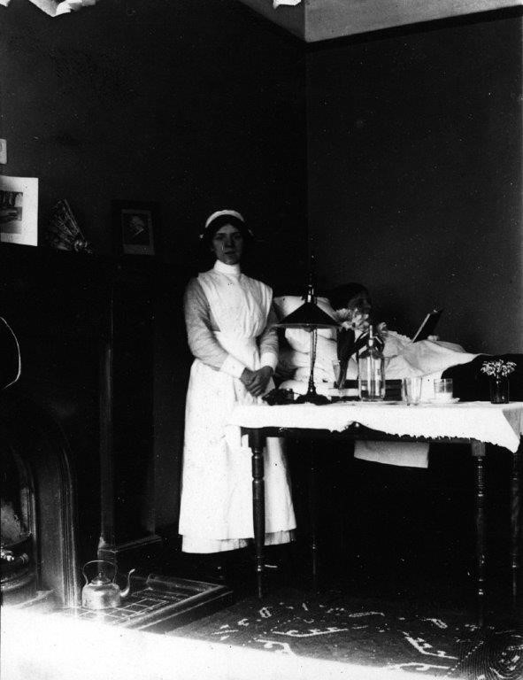 Nurses' sick room